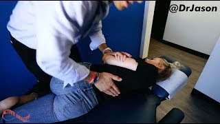 Dr. Jason - YouTuber Corinna Kopf - Upper Back Pain, Neck Pain, Relief From Alignment