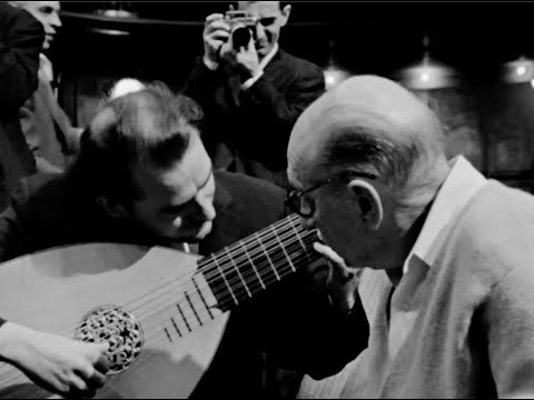 STRAVINSKY caught hearing FLOW MY TEARS  - the most beautiful lute song by Dowland 1596(J.Bream)