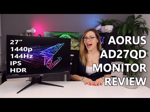 External Review Video aBYCAsDNFq8 for Gigabyte AORUS AD27QD 27-inch Gaming Monitor