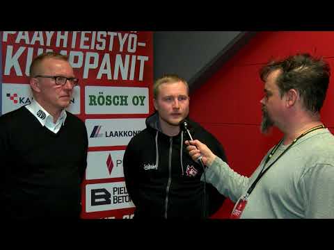 Mestis playoffs 2018: Jouni Varis ja Samu Pitkänen, Jokipojat