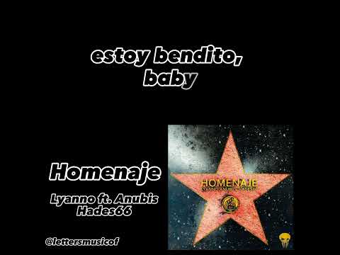 Homenaje - Lyanno Ft. Anubiis, Hades66 (vídeo Lyrics)