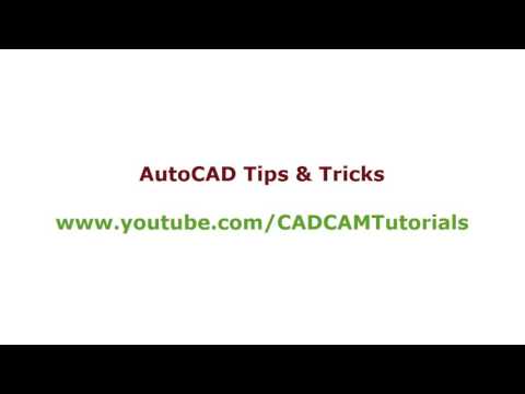 AutoCAD Tutorial for Beginners Lesson 1