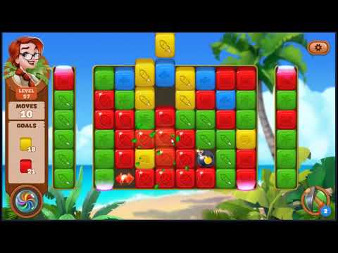 Lost Island Blast Adventure Level 57 - NO BOOSTERS 🏝️ | SKILLGAMING ✔️