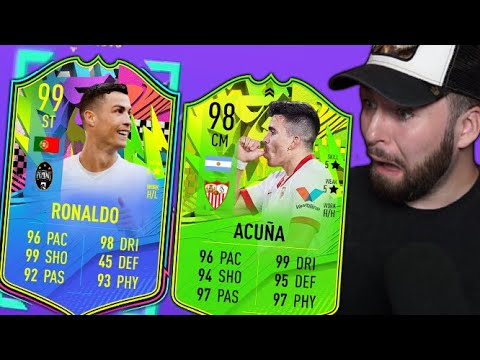 THIS IS WHAT 25x 87+ x10 PACKS GAVE US FOR FUTTIES TEAM 3 - FIFA 21