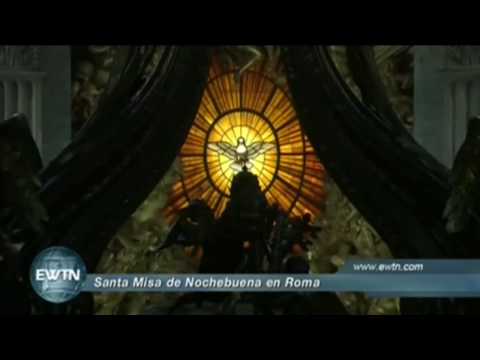 Christmette mit Papst Franziskus im Petersdom, 24.12.2016