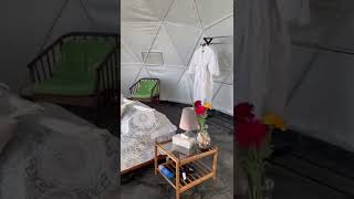 Would you sleep here? Dome glamping in Costa Rica 🇨🇷, share this with a friend 🙏🏾