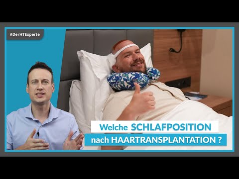 SLEEPING after a hair transplant | Which POSITION and which PILLOW are best?
