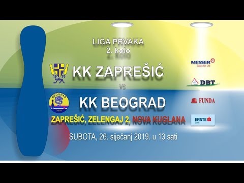 2019 - KK ZAPREŠIĆ (CRO) - KK BEOGRAD (SRB) - Champions League 1/4