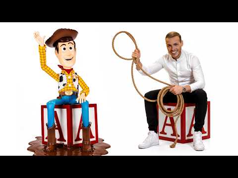 Toy Story's Woody Gets a Chocolate Makeover