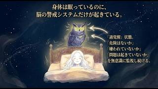 HSS型HSPは「身体は眠っているのに脳の警戒システムだけが起きている」