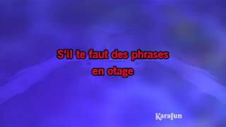 Karaoké Sache que je - Jean-Jacques Goldman *