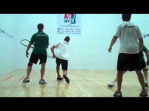 Ireland Vs Canada - World Racquetball Championships