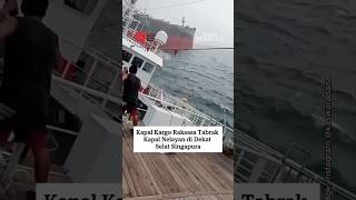 Download lagu Detik Detik Tabrakan Kapal Luqing Yuanyu 108 & First Margaux mp3