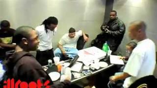 Ti & Lil Wayne In The Studio!!! T.I Is Crazy !!! Lil Wayne Is Afraid!!