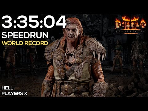 FASTEST HELL DRUID SPEEDRUN - WORLD RECORD | 3:35:04 IGT | 3:39:25 RTA | DIABLO 2 RESURRECTED