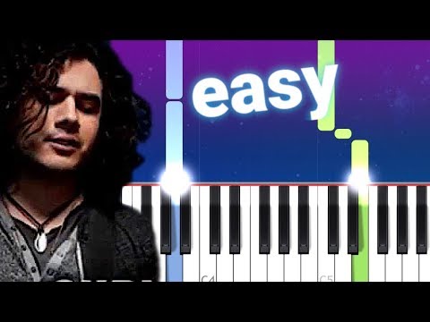 Chris Medina - What Are Words (100% EASY PIANO TUTORIAL)