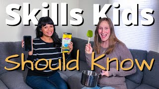 Life Skills Kids Should Know | Non-Academic Skills Kids Should Know