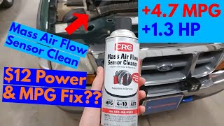 $12 MPG & Power Increase?? - Mass Air Flow Sensor Clean on 1999 Ford Ranger
