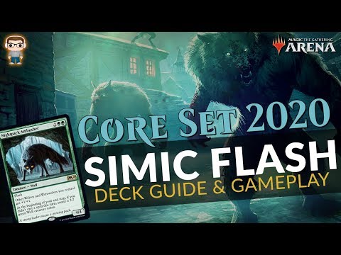 Simic Flash - Core Set 2020 Standard MTG Arena Deck Guide & Gameplay