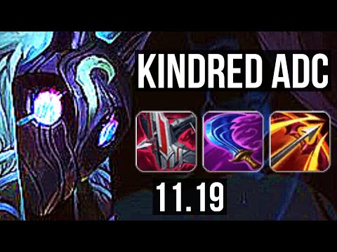 KINDRED & Rakan vs CAITLYN & Pyke (ADC) | Quadra, 800+ games, 900K mastery | KR Challenger | v11.19