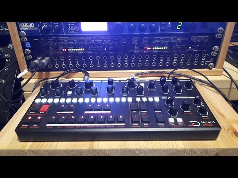 Norand Mono with SideChain Delay and Reverb