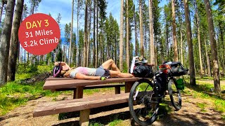 Biking up a 33 Mile Climb in 100 Degree Weather - Sawtooth Range Idaho (Day 3 Solo Bikepacking)