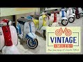 Vintage Classic Scooters Bikes Exhibition