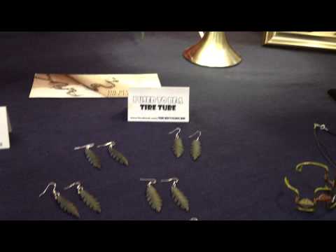 Recycled Jewelry Art - Artist Turns Junk Trash Into Stunning Jewelry