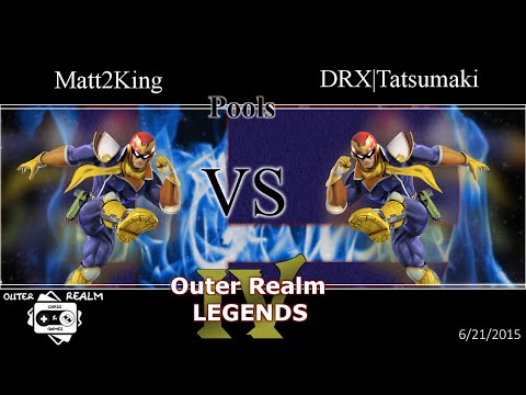 ORL IV - Matt2King (Falcon) vs. DRX|Tatsumaki (Falcon) - Pools - Smash Wii U