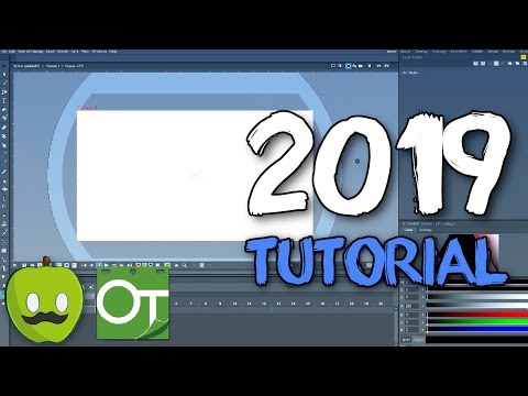 Opentoonz 1.3 Beginner Tutorial - 2019 [OUTDATED]