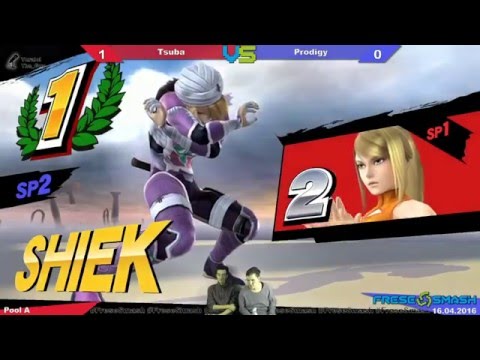 FreseSmash Pools - Tsuba (ZSS) vs Prodigy (Sheik)