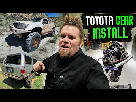 Toyota Gear Install, IFS and Rear Drop Out How To