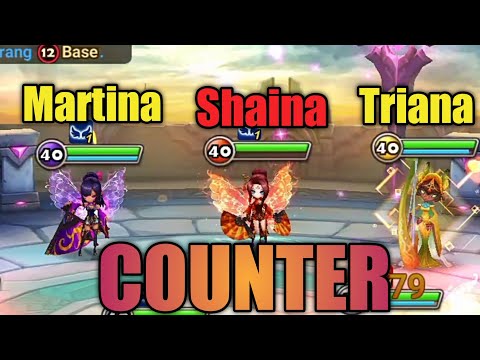 Counter Martina Shaina Triana Siege Battle Summoners War P.3 STC Channel