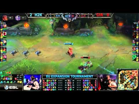 H2K Gaming vs Giants | Game 3 Highlights | 2015 EU LCS Expansion Tournament | G3 H2K vs GIA