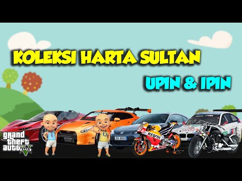 Koleksi harta Sultan Upin dan Ipin, garasi sampai muntah - GTA V Upin Ipin Episode Terbaru 201