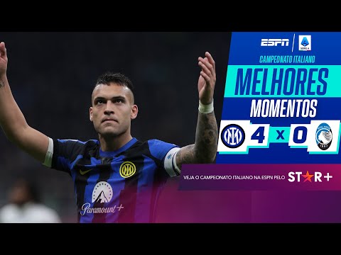 Gols e lances de Internazionale x Atalanta