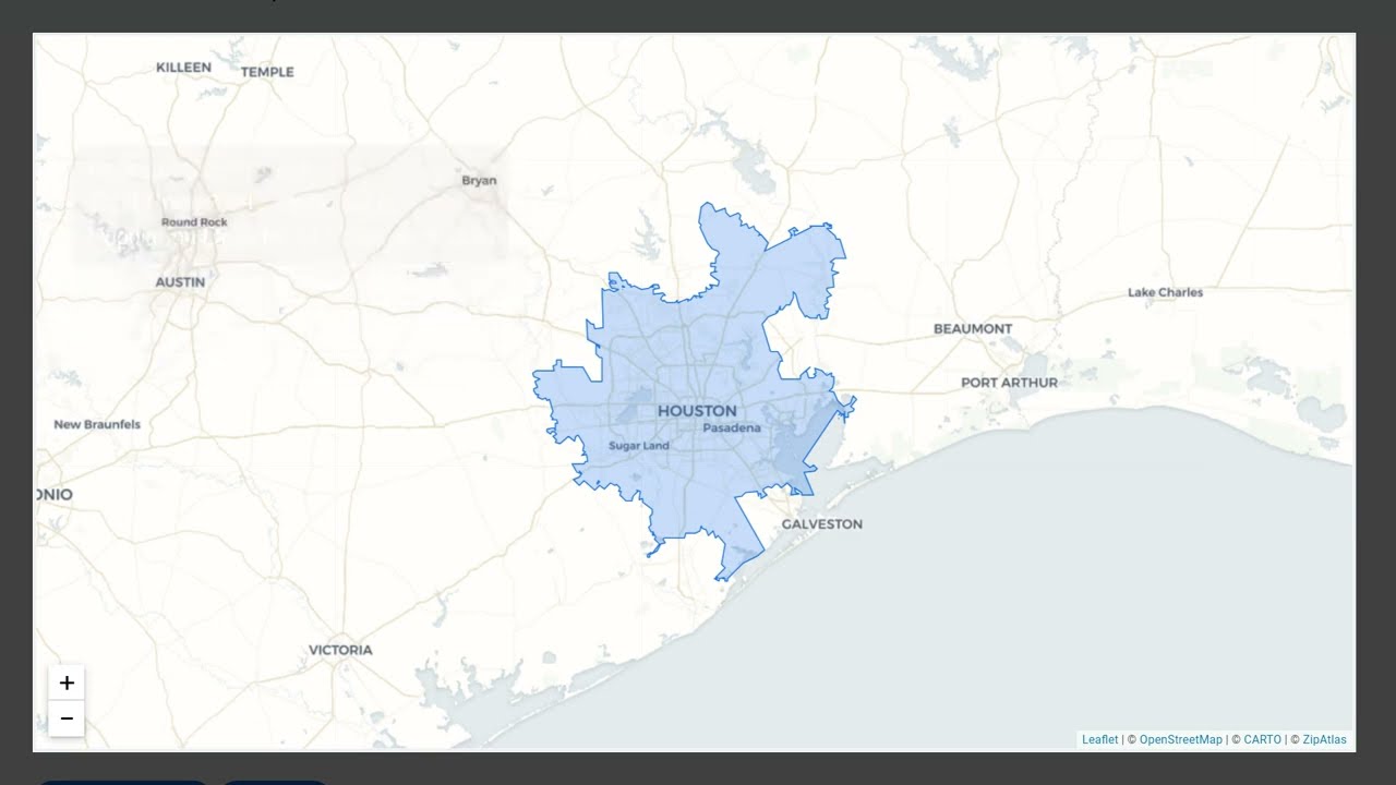 What part of Houston has the 832 area code?