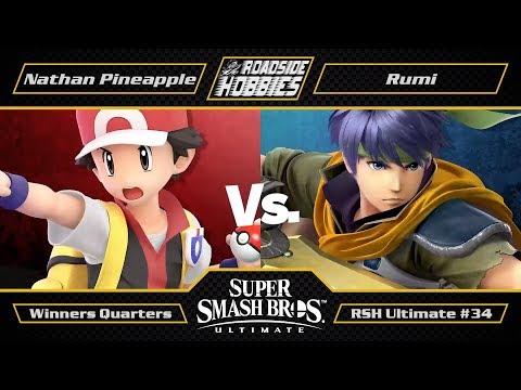 RSH Ultimate #34: Nathan Pineapple (Pokemon Trainer, DK) vs Rumi (Ike, Joker) - Winners Quarters