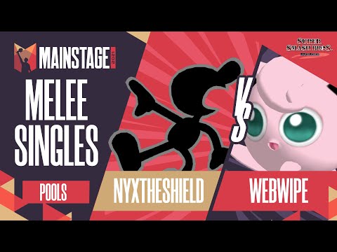NyxTheShield vs Webwipe - Melee Singles: Pools - Mainstage 2021 | Game & Watch vs Puff