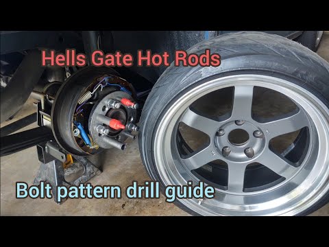 Change wheel bolt pattern cheap and easy for cars and trucks!