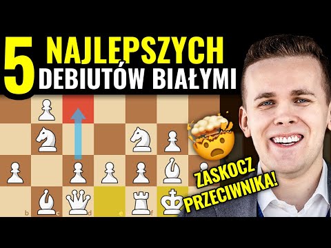 Najlepsze DEBIUTY BIAŁYMI - Te otwarcia szachowe dla białych MUSISZ UMIEĆ! | Michał Kanarkiewicz