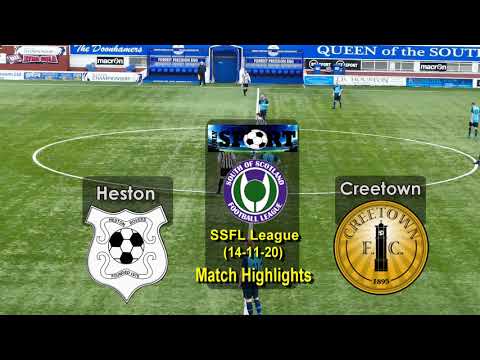 Heston Rovers 3 -0 Creetown (Match Highlights)