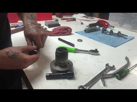 Harley Davidson 6 Speed Transmission 06- Later Main Drive Gear Bearings Replacement