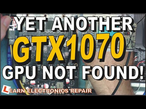 Learn Eelectronics Repair 2 Geforce GTX 280 GPU Graphics Card Repair Part 1