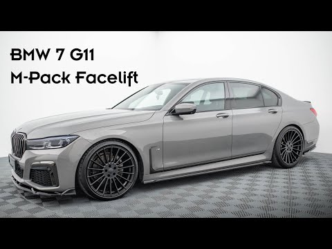 BMW 7 G11 M-Pack Facelift (2019 - 2022) | Maxton Design Splitter Set | Presentation #354