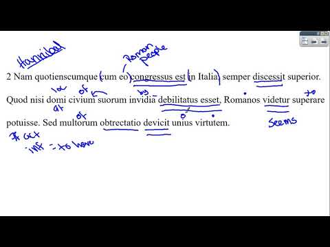 Life of Hannibal Part 1.1-3