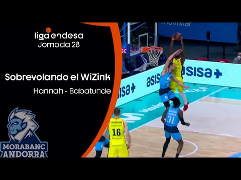Hannah asiste y Babatunde sobrevuela el WiZink