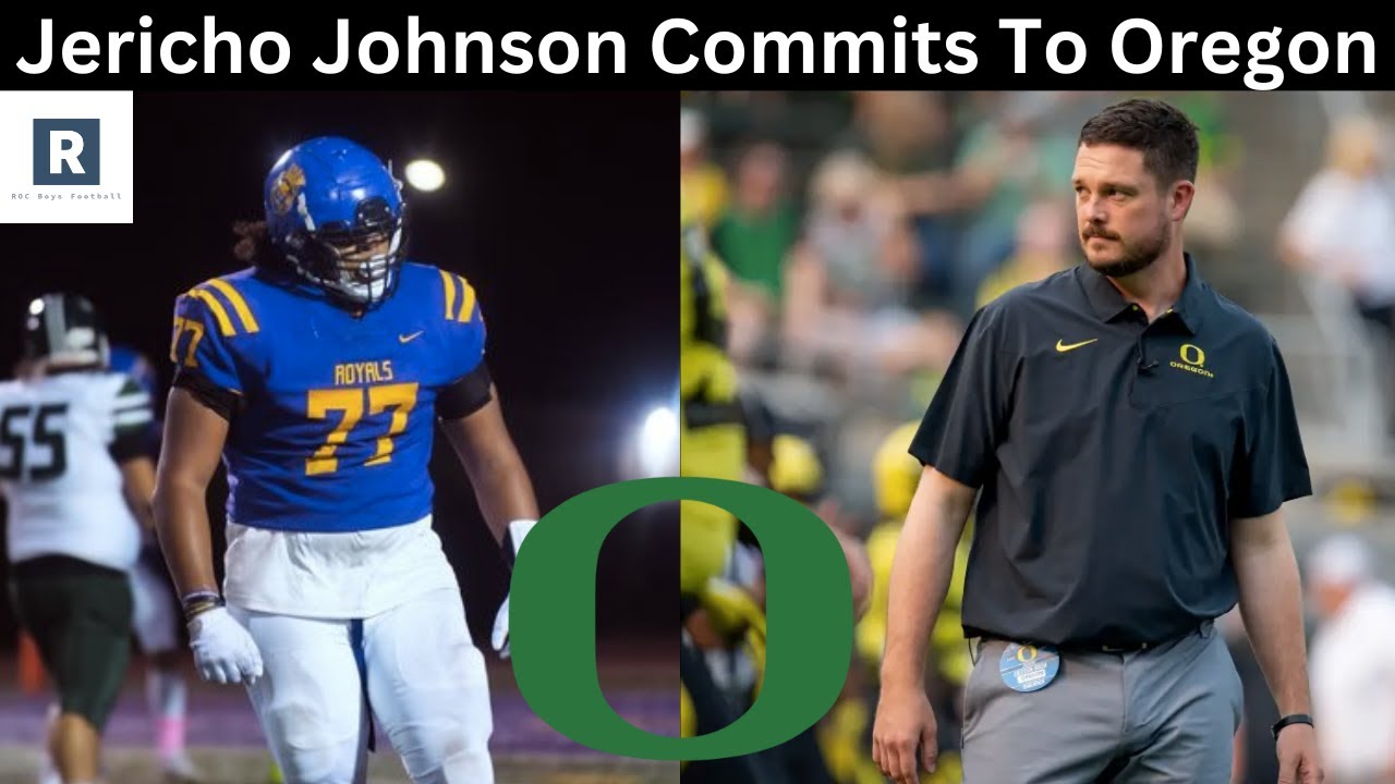 Jericho Johnson Commits To Oregon | Oregon Ducks Recruiting Update