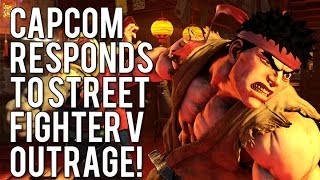 Capcom Responds to Street Fighter V Outrage (Ken Masters Reveal Parody)