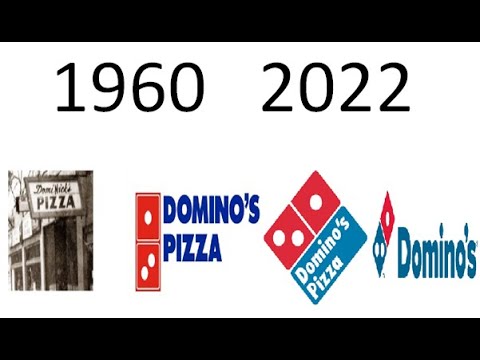 Ewolucja loga Domino’s Pizza 1960-2022